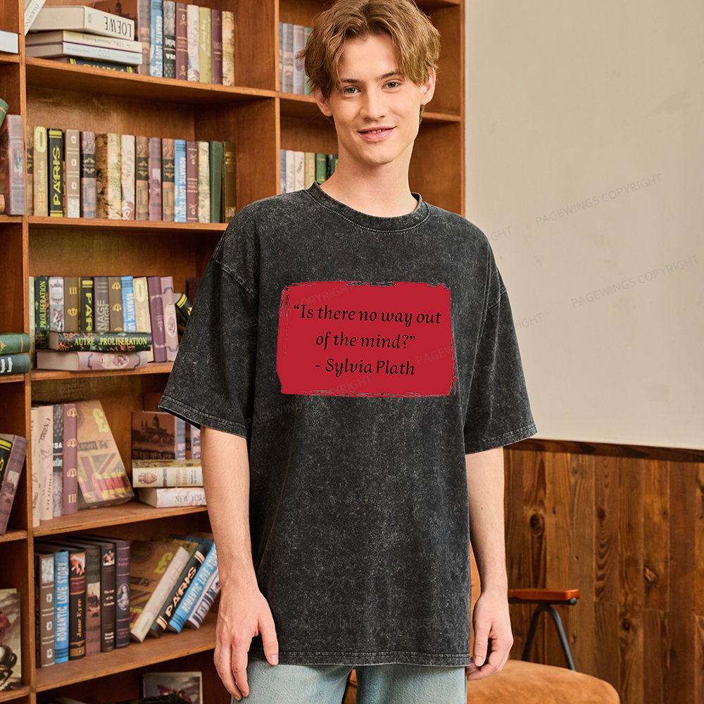 Pagewings Poetry Lovers Unisex Washed T-shirt