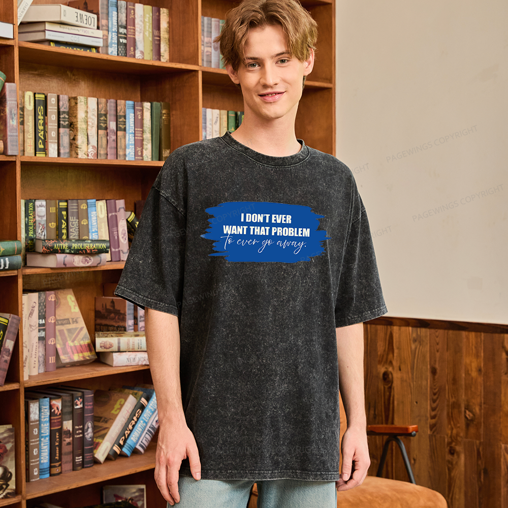 Pagewings Romance Lover Unisex Washed T-shirt