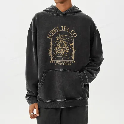 Pagewings A Court Of Thorns And Roses Unisex Washed Hoodie