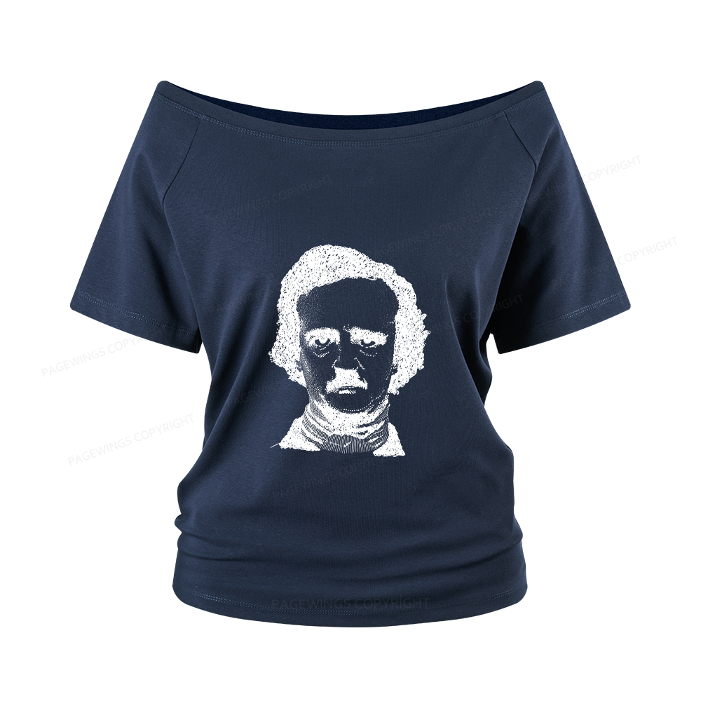 Pagewings Literature Lover Women Off Shoulder T-shirts