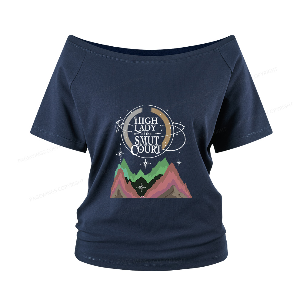 Pagewings High Lady Women Off Shoulder T-shirts