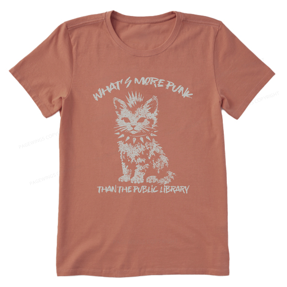 Pagewings What's More Punk Than The Public Library Unisex Classic T-shirt