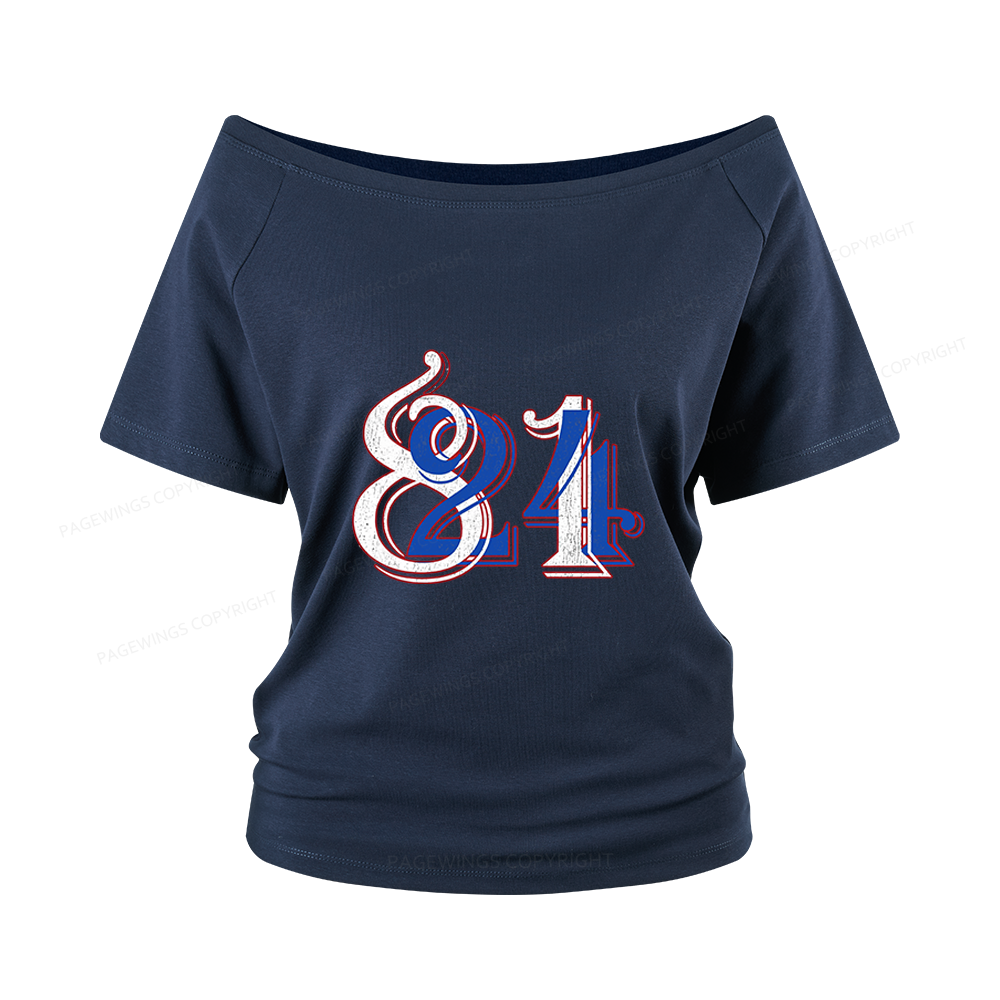 Pagewings Romance Lover Women Off Shoulder T-shirts
