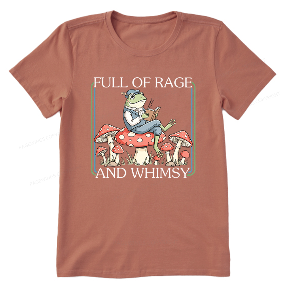 Pagewings Full Of Rage and Whimsy Unisex Classic T-shirt