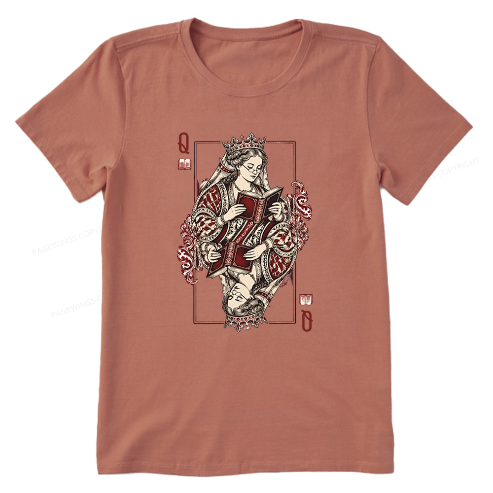 Pagewings Queen of Books Unisex Classic T-shirt