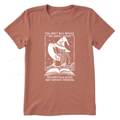 Pagewings They Banned Thinking Unisex Classic T-shirt