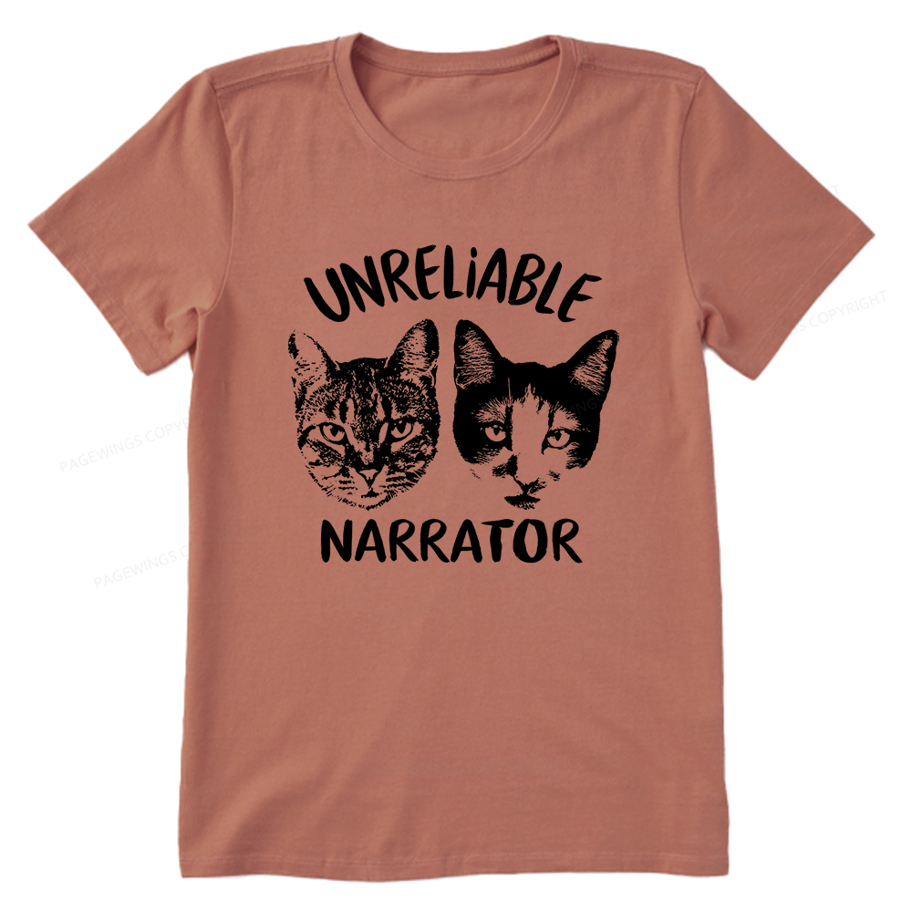 Pagewings Unreliable Narrator Unisex Classic T-shirt