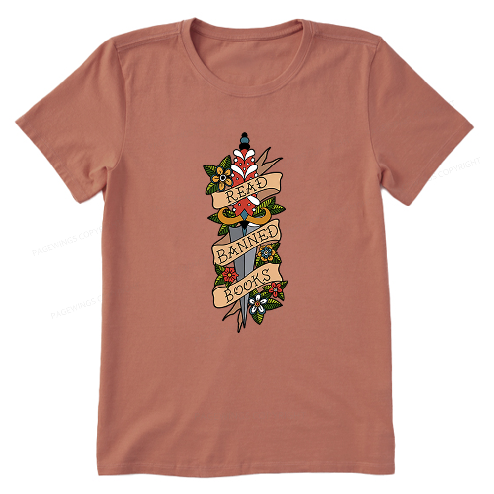 Pagewings Banned Books Unisex Classic T-shirt