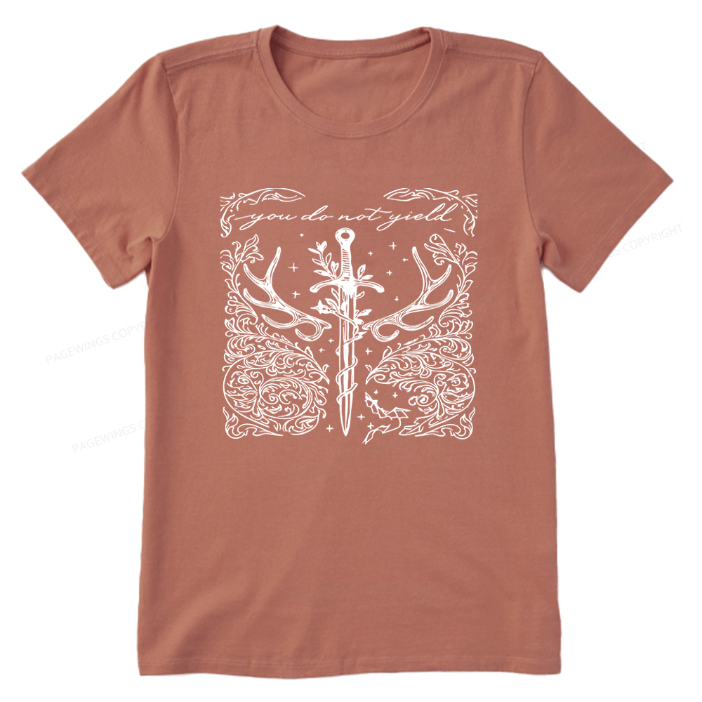 Pagewings You Do Not Yield Unisex Classic T-shirt