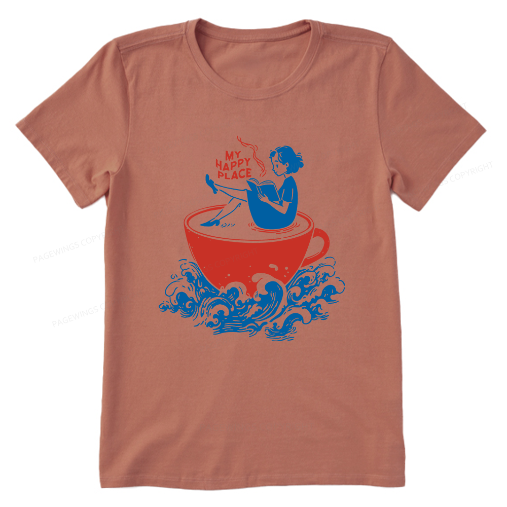 Pagewings My Happy Place Unisex Classic T-shirt