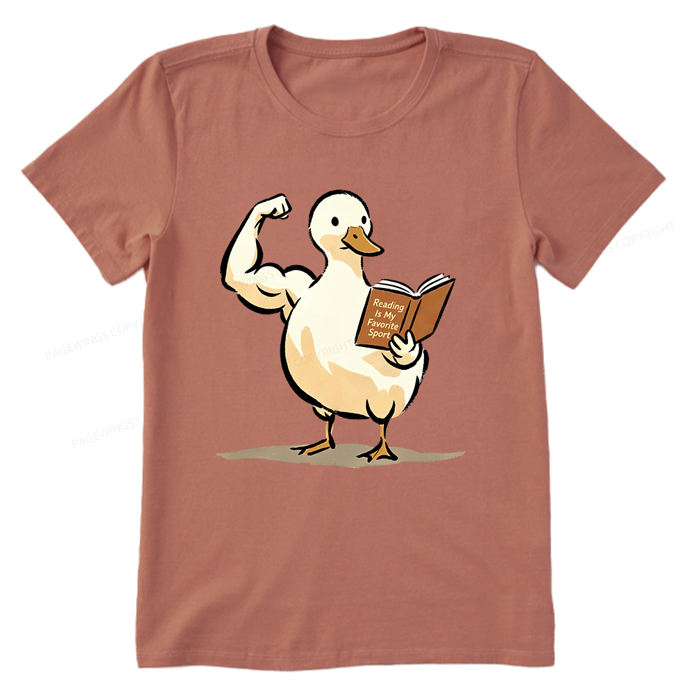 Pagewings Reading is My Favorite Sport Unisex Classic T-shirt