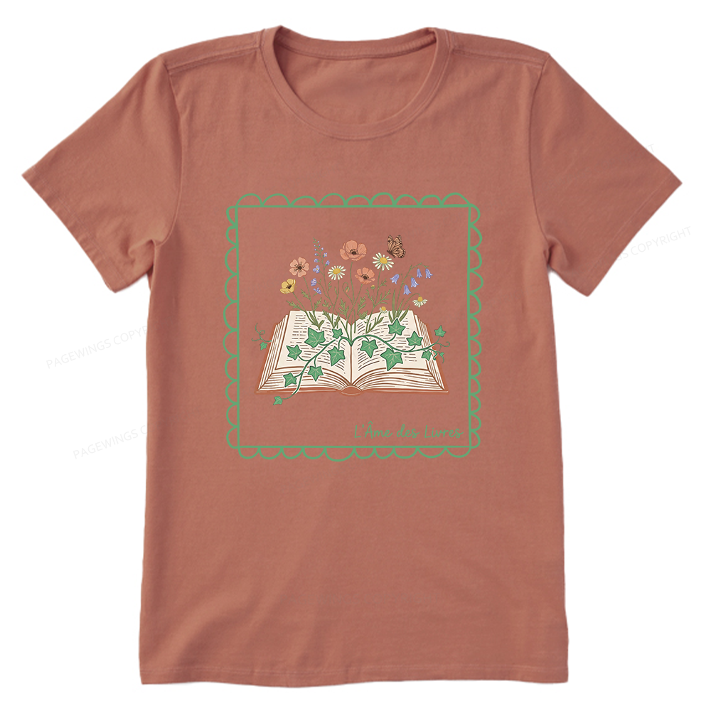 Pagewings The Soul of Books Unisex Classic T-shirt