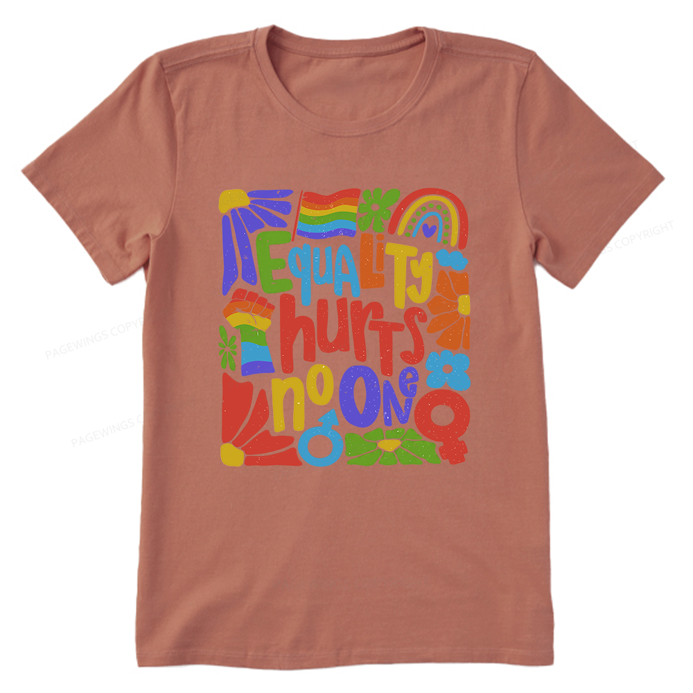 Pagewings Equality Hurts No One Unisex Classic T-shirt