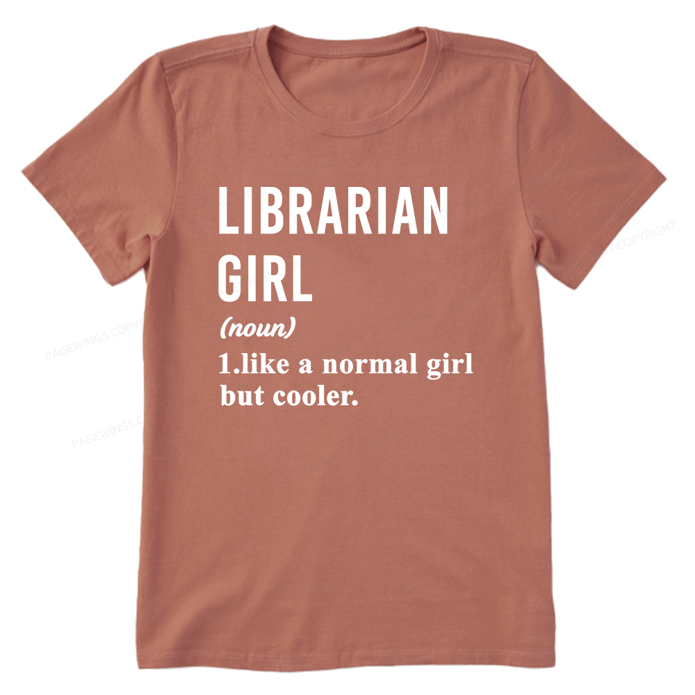 Pagewings Librarian Girl Unisex Classic T-shirt