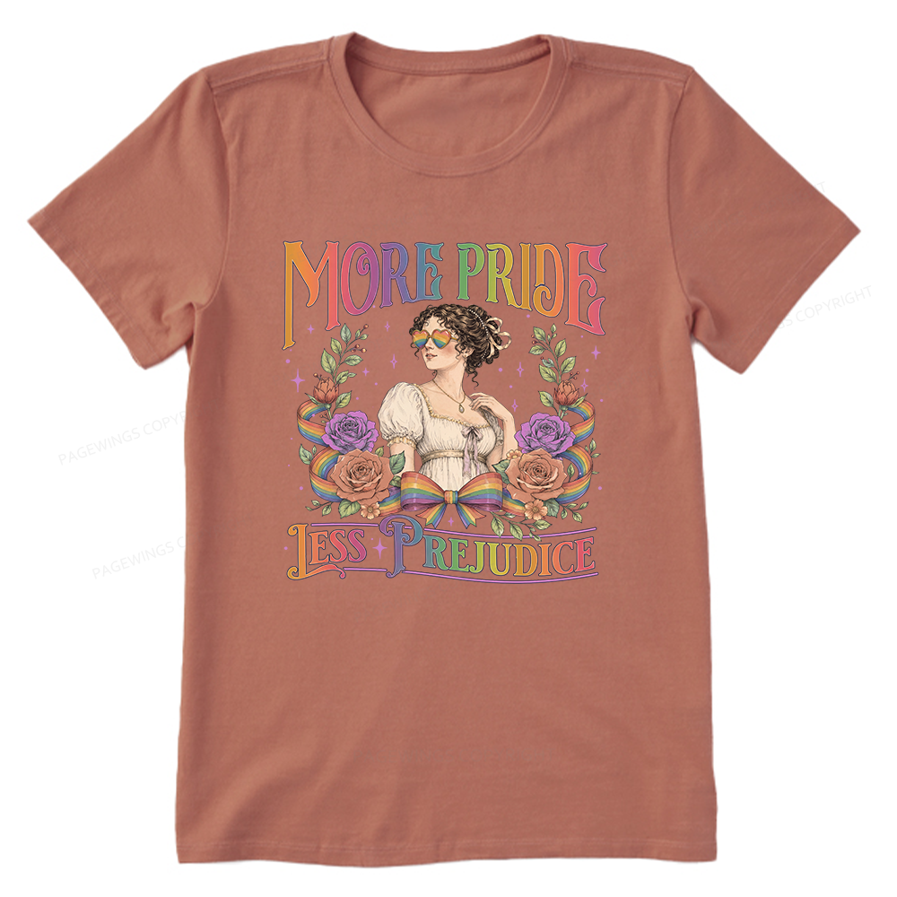Pagewings More Pride Less Prejudice Unisex Classic T-shirt