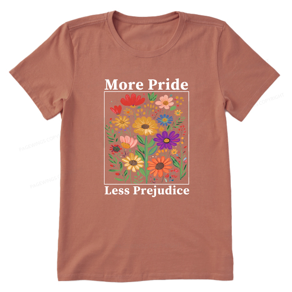 Pagewings More Pride Less Prejudice Unisex Classic T-shirt