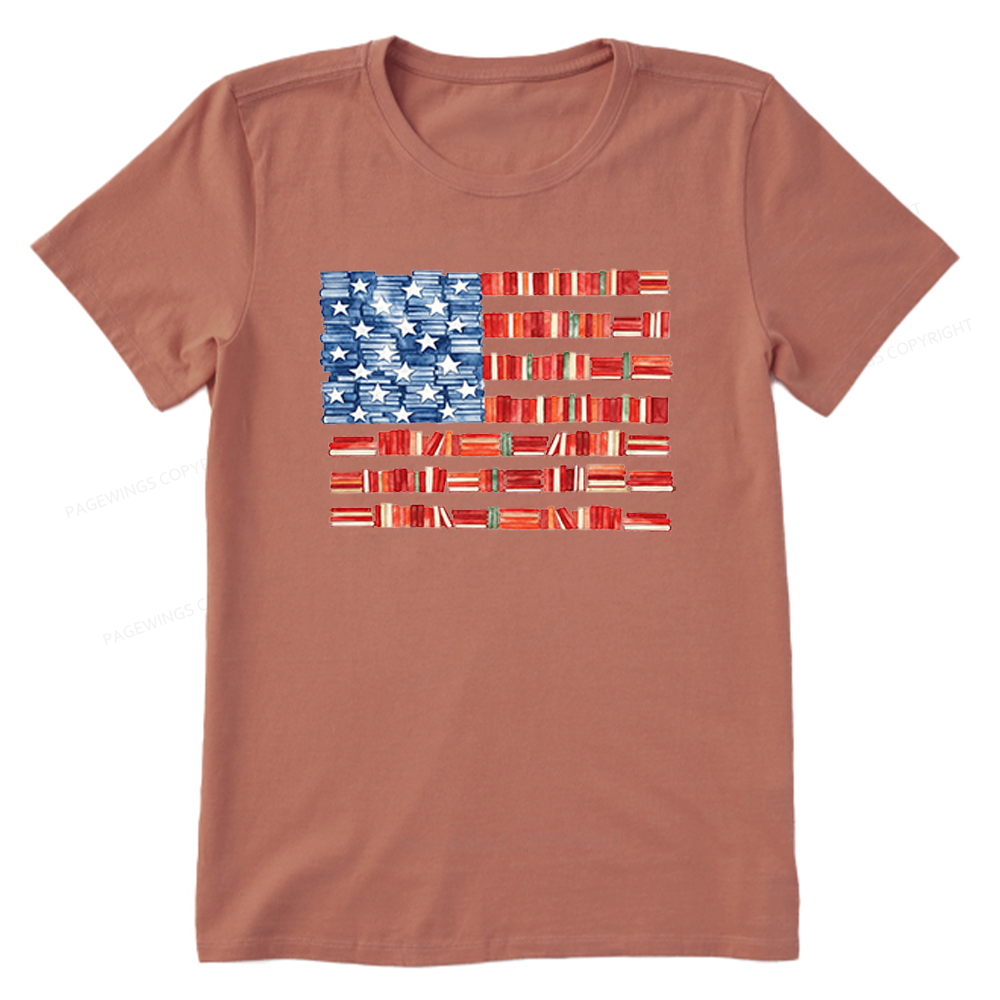 Pagewings Book Flag Unisex Classic T-shirt