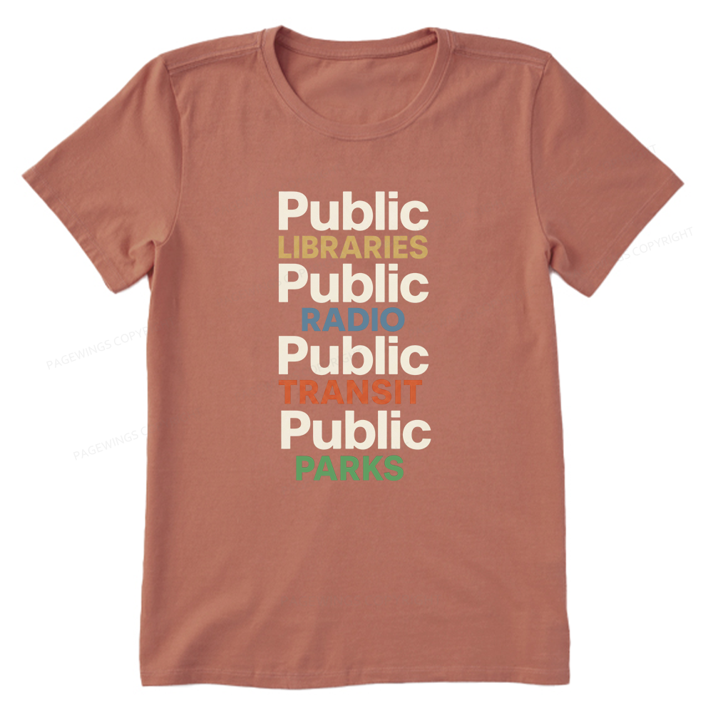 Pagewings Public Libraries Unisex Classic T-shirt