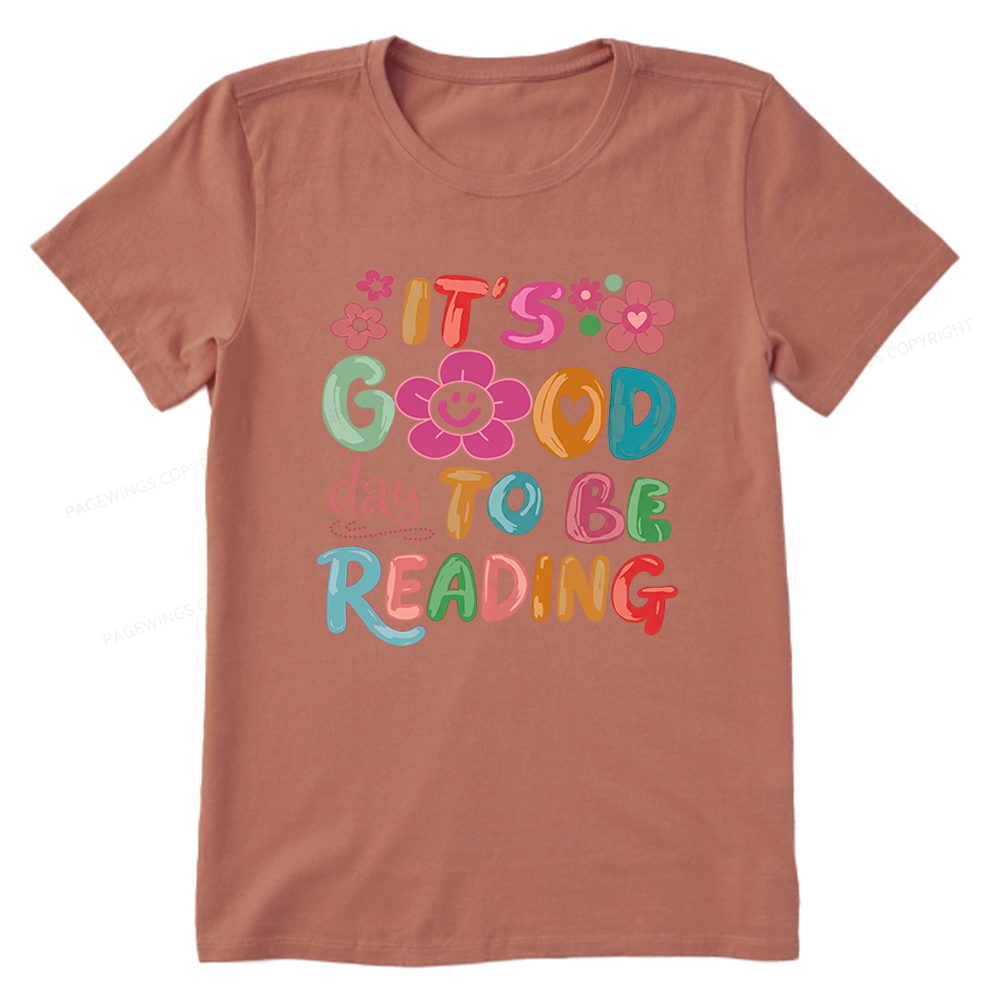 Pagewings It's a Good Day To Be Reading Unisex Classic T-shirt
