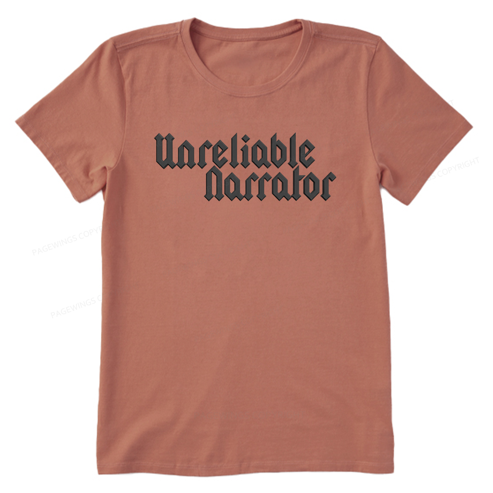 Pagewings Unreliable Narrator Unisex Classic T-shirt