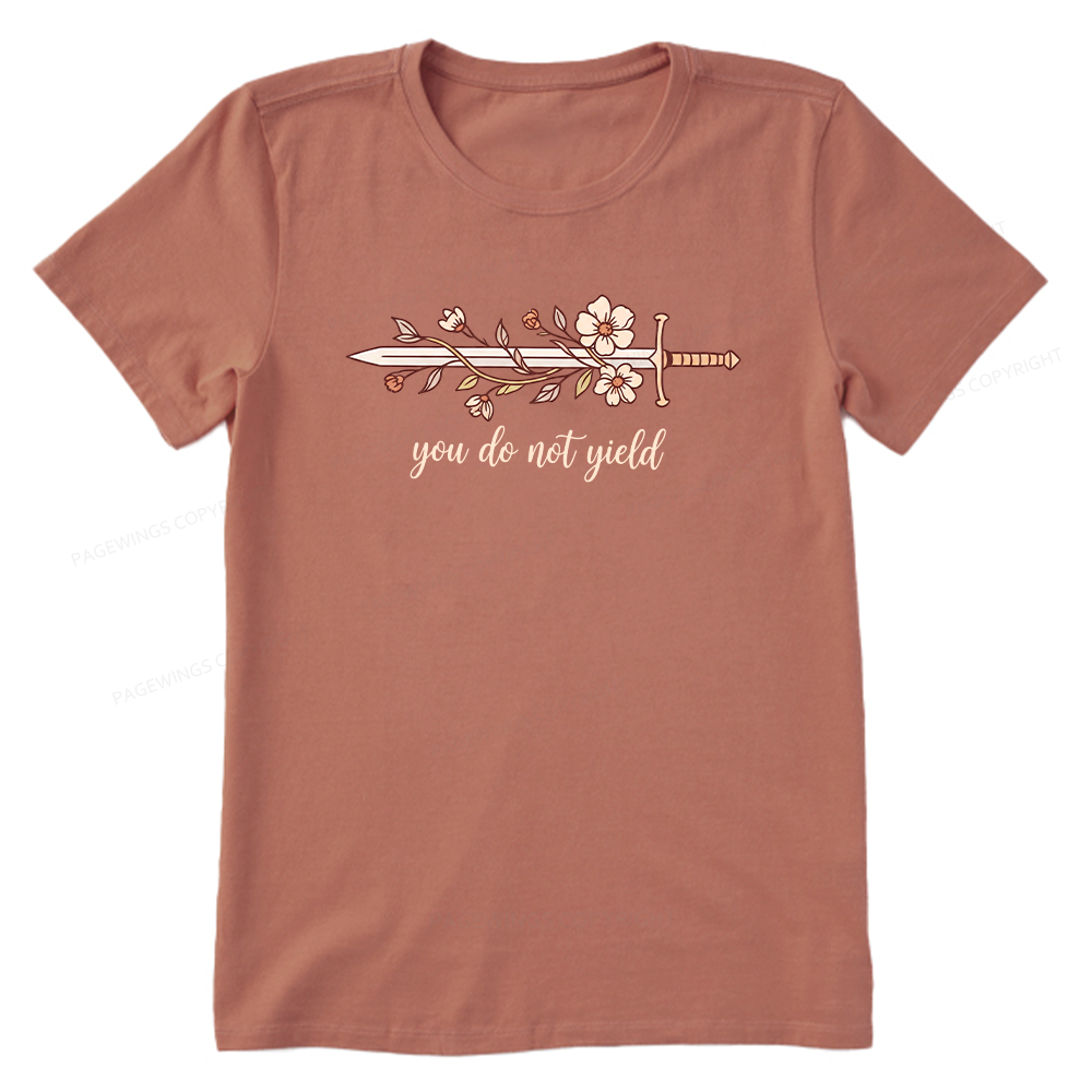 Pagewings You Do Not Yield  Unisex Classic T-shirt