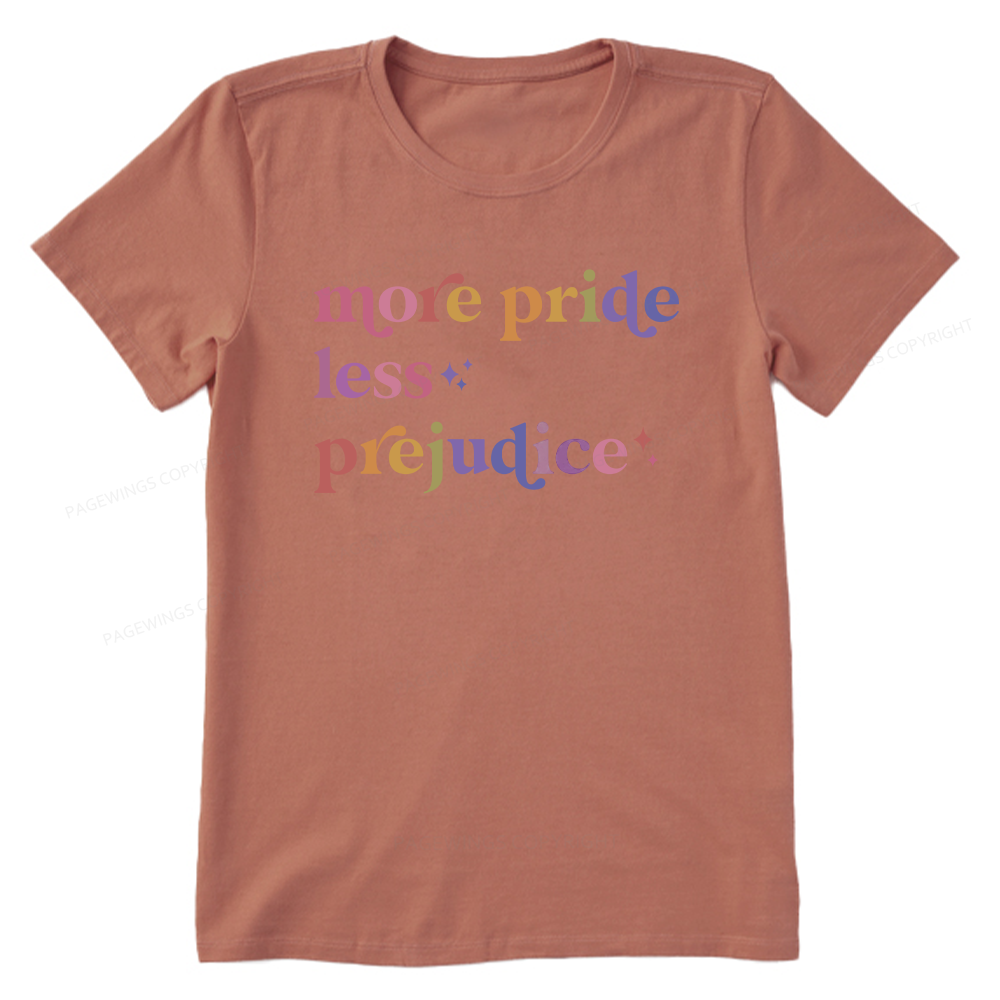 Pagewings More Pride Less Prejudice Unisex Classic T-shirt