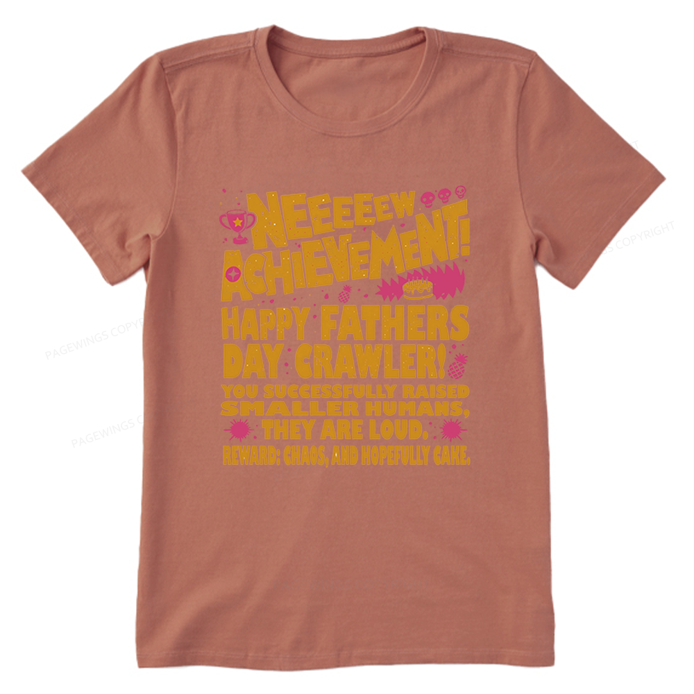 Pagewings Dad Achievement Unisex Classic T-shirt