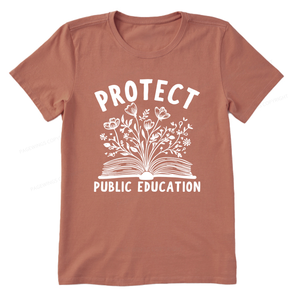 Pagewings Protect Public Schools Unisex Classic T-shirt