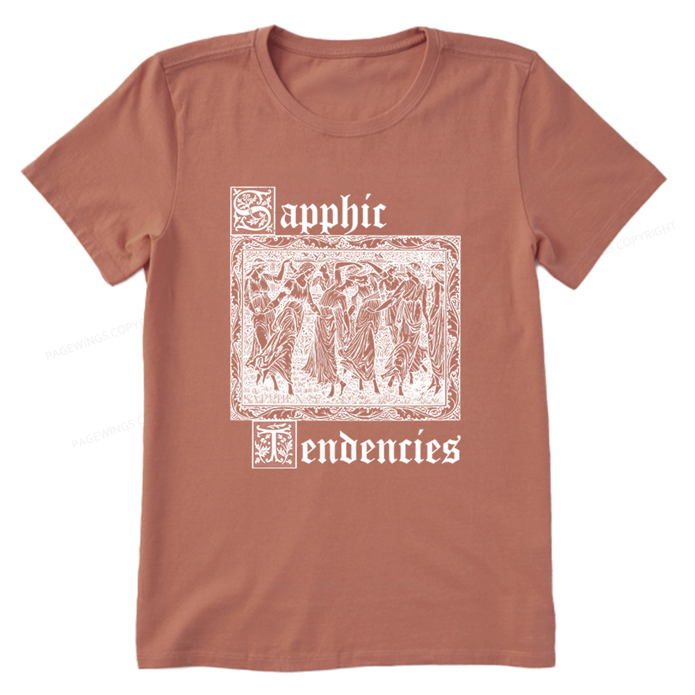 Pagewings Sapphic Tendencies Unisex Classic T-shirt