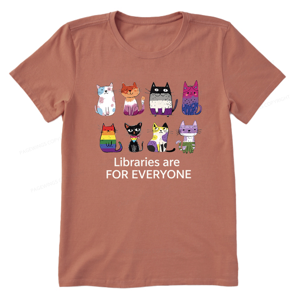 Pagewings Libraries Are For Everyone Unisex Classic T-shirt
