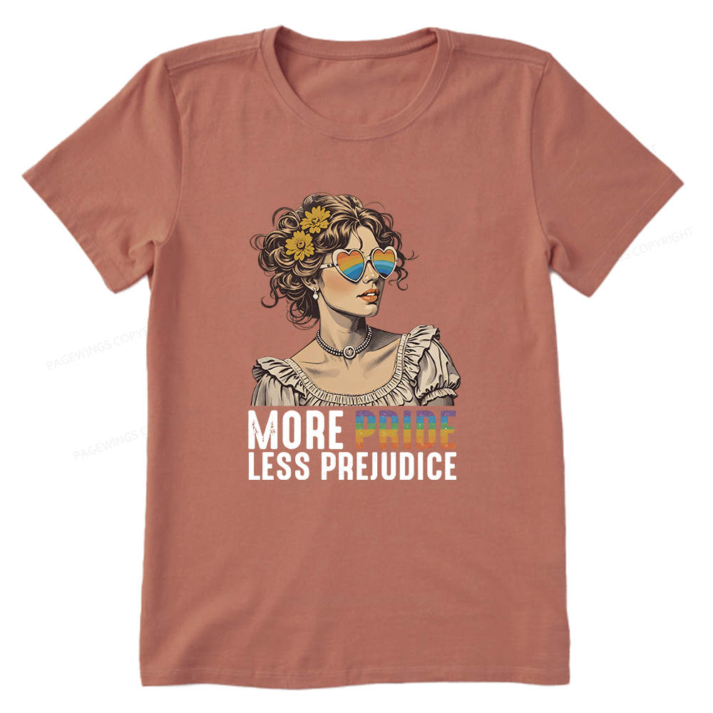 Pagewings More Pride Less Prejudice Unisex Classic T-shirt