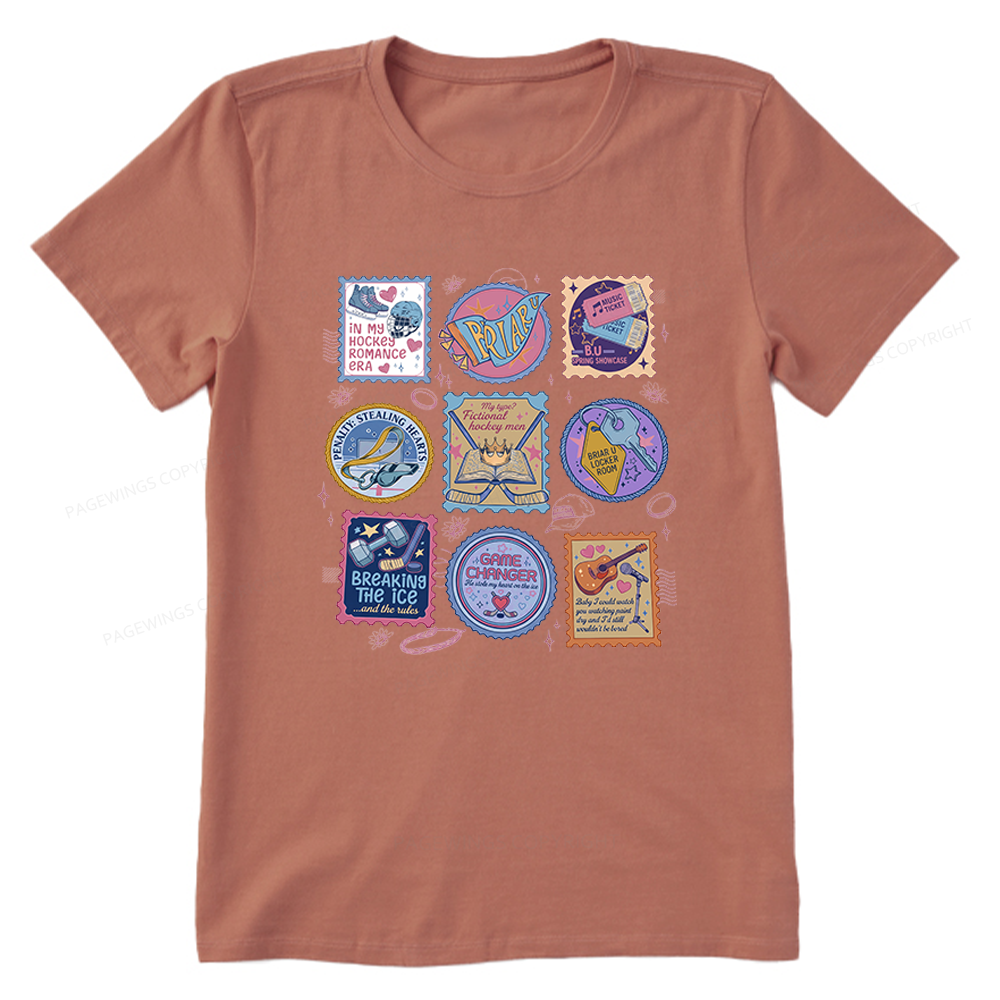 Pagewings Hockey Romace Unisex Classic T-shirt