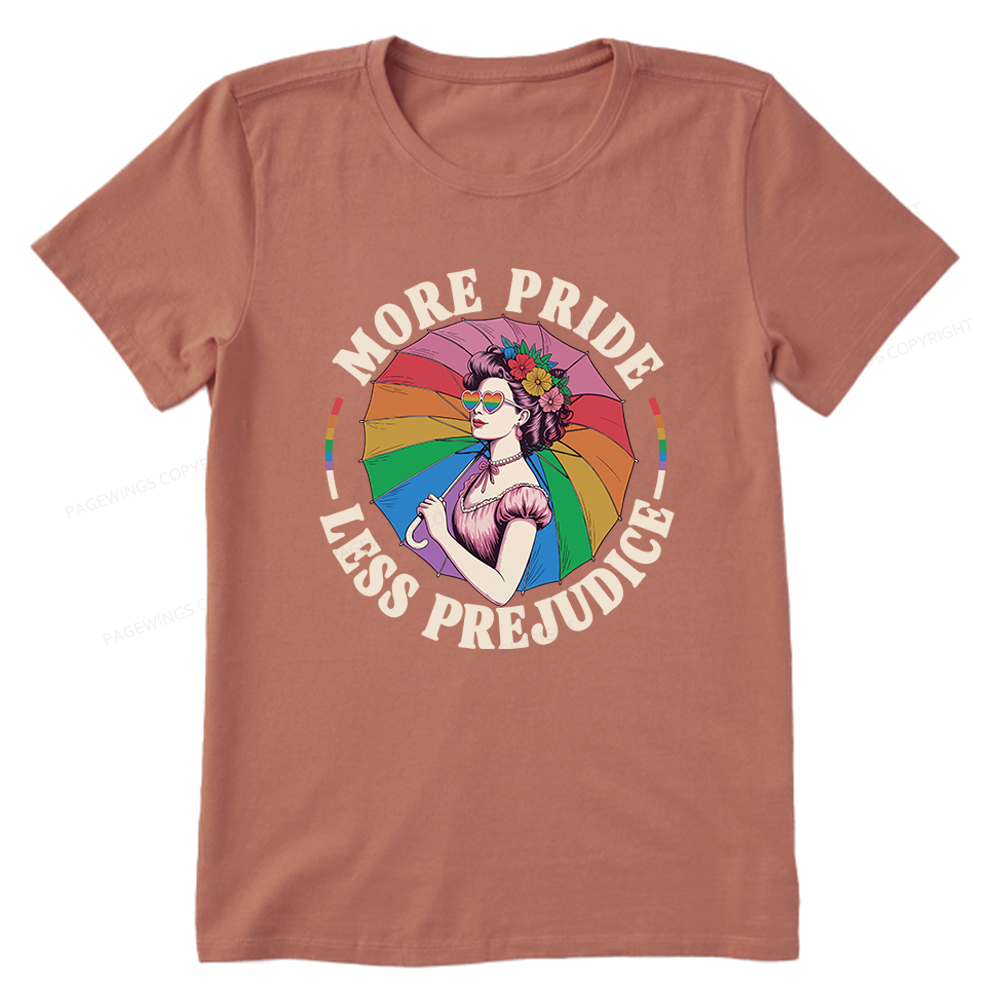 Pagewings More Pride Less Prejudice Unisex Classic T-shirt