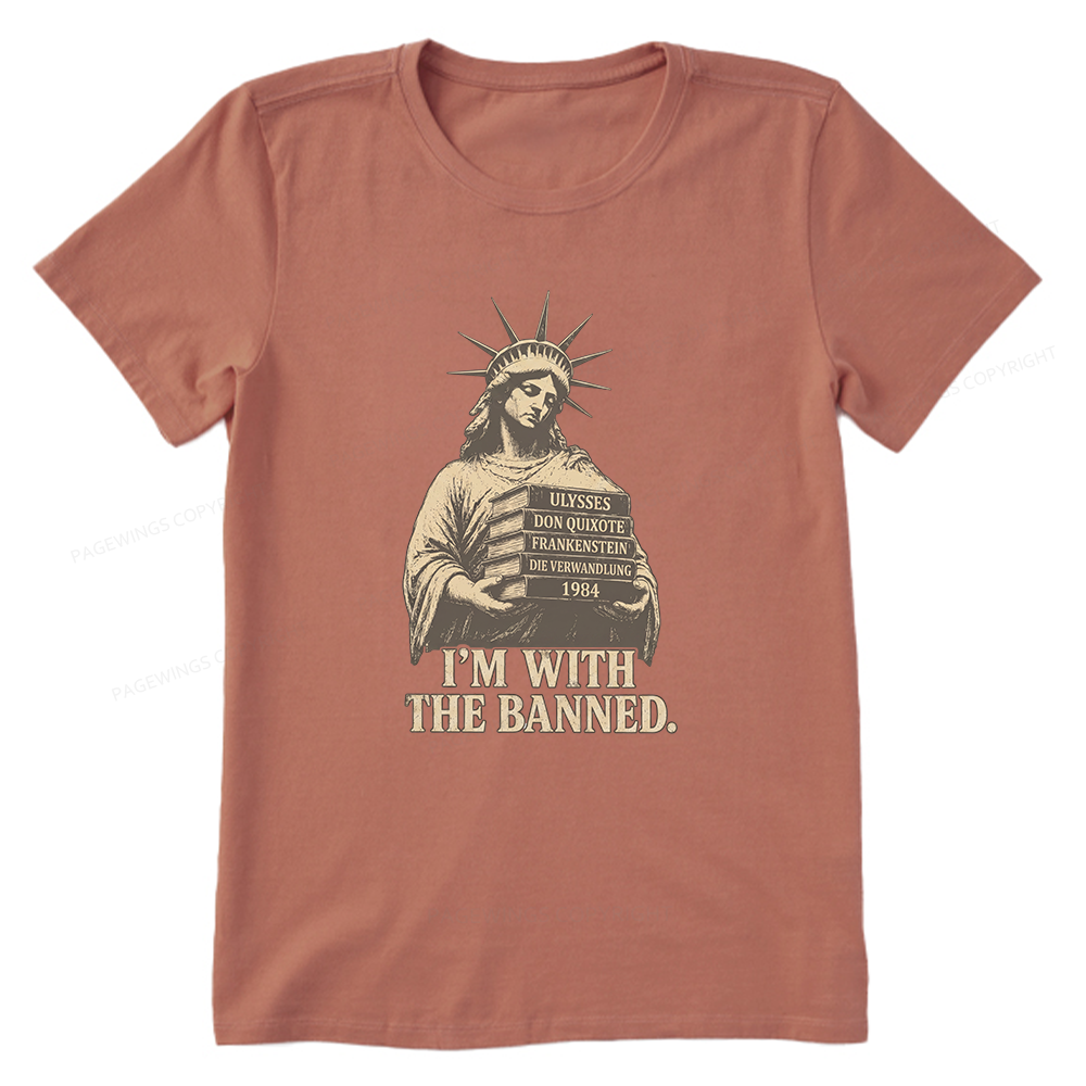 Pagewings I'm With The Banned Unisex Classic T-shirt
