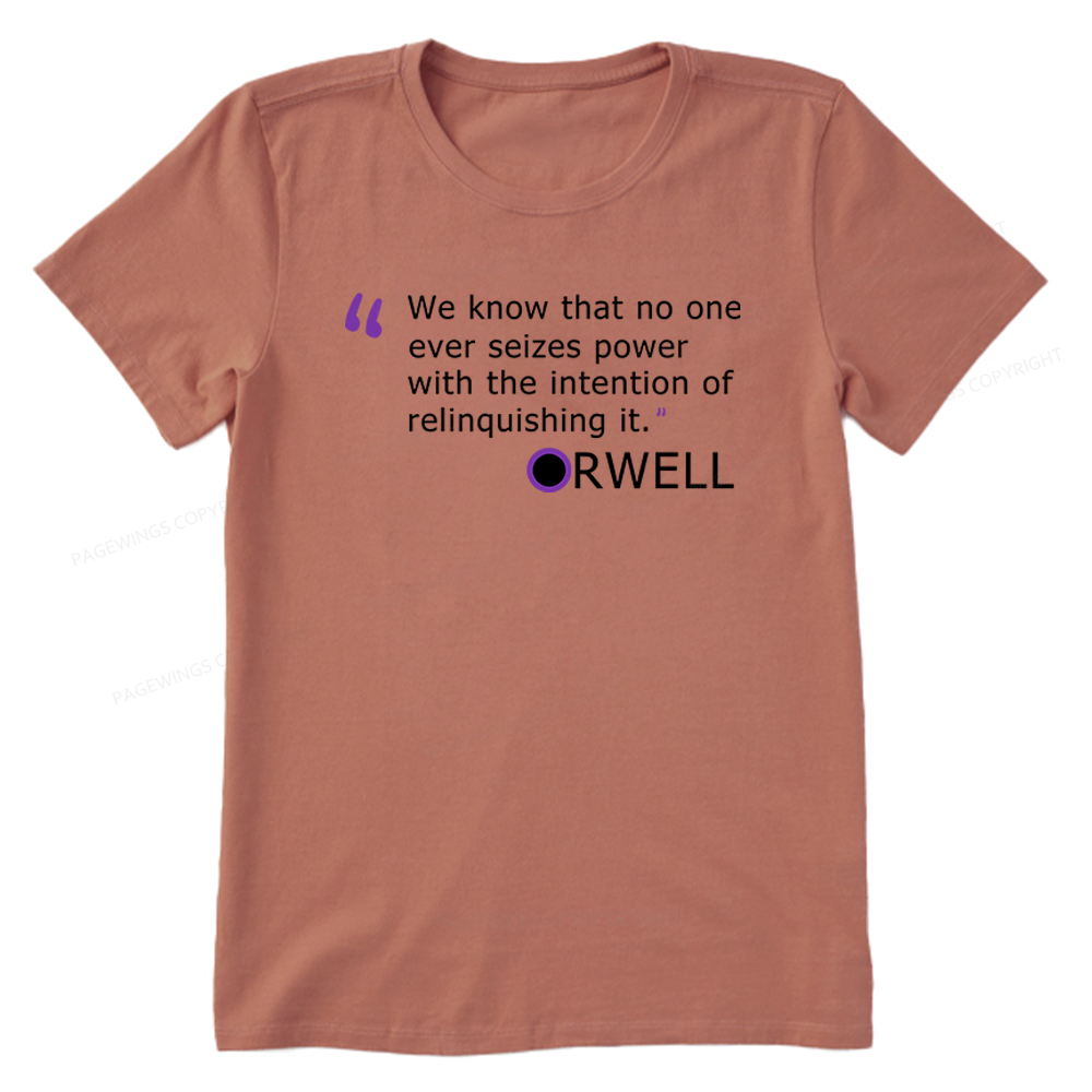 Pagewings Dystopia Quote Unisex Classic T-shirt