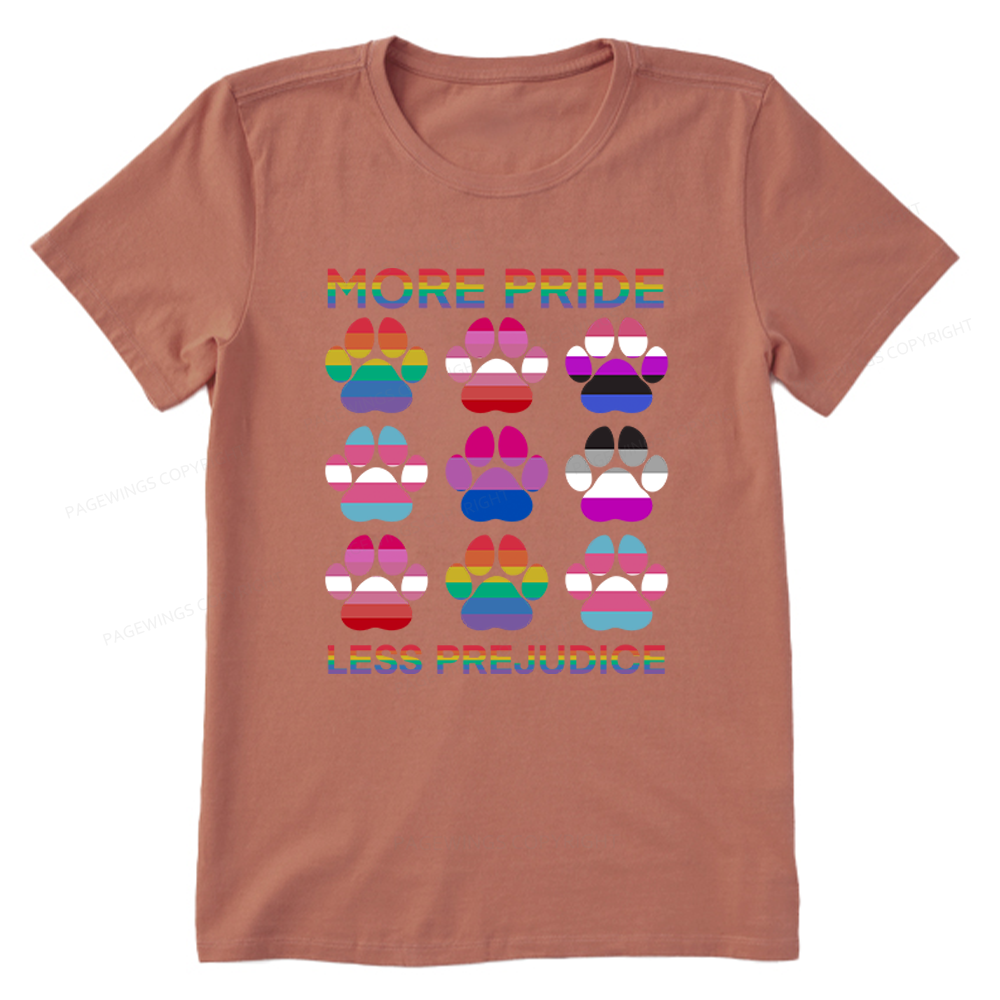 Pagewings More Pride Less Prejudice Unisex Classic T-shirt