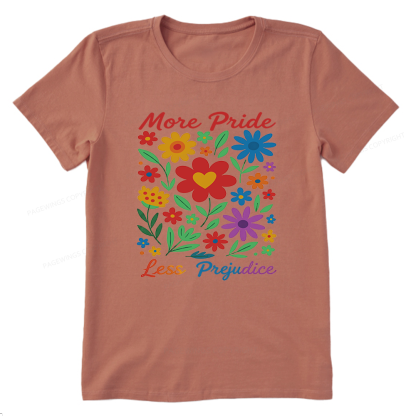 Pagewings More Pride Less Prejudice Unisex Classic T-shirt