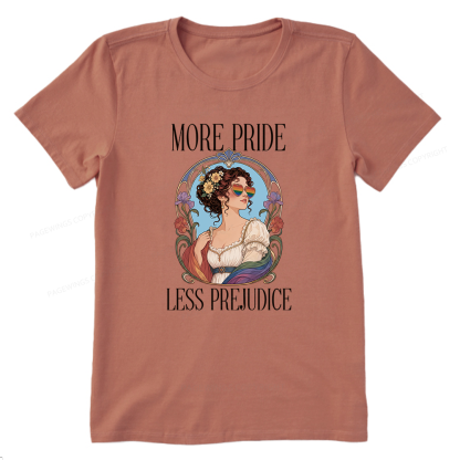 Pagewings More Pride Less Prejudice Unisex Classic T-shirt