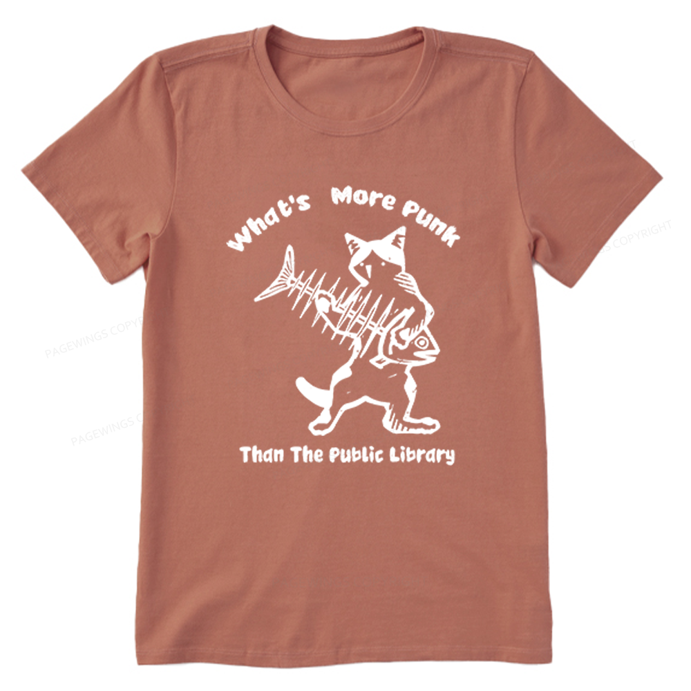 Pagewings What's More Punk Than The Public Library Unisex Classic T-shirt