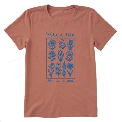 Pagewings Take A Look It’s In A Book Unisex Classic T-shirt