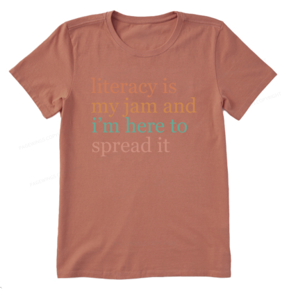 Pagewings Literacy Is My Jam Unisex Classic T-shirt