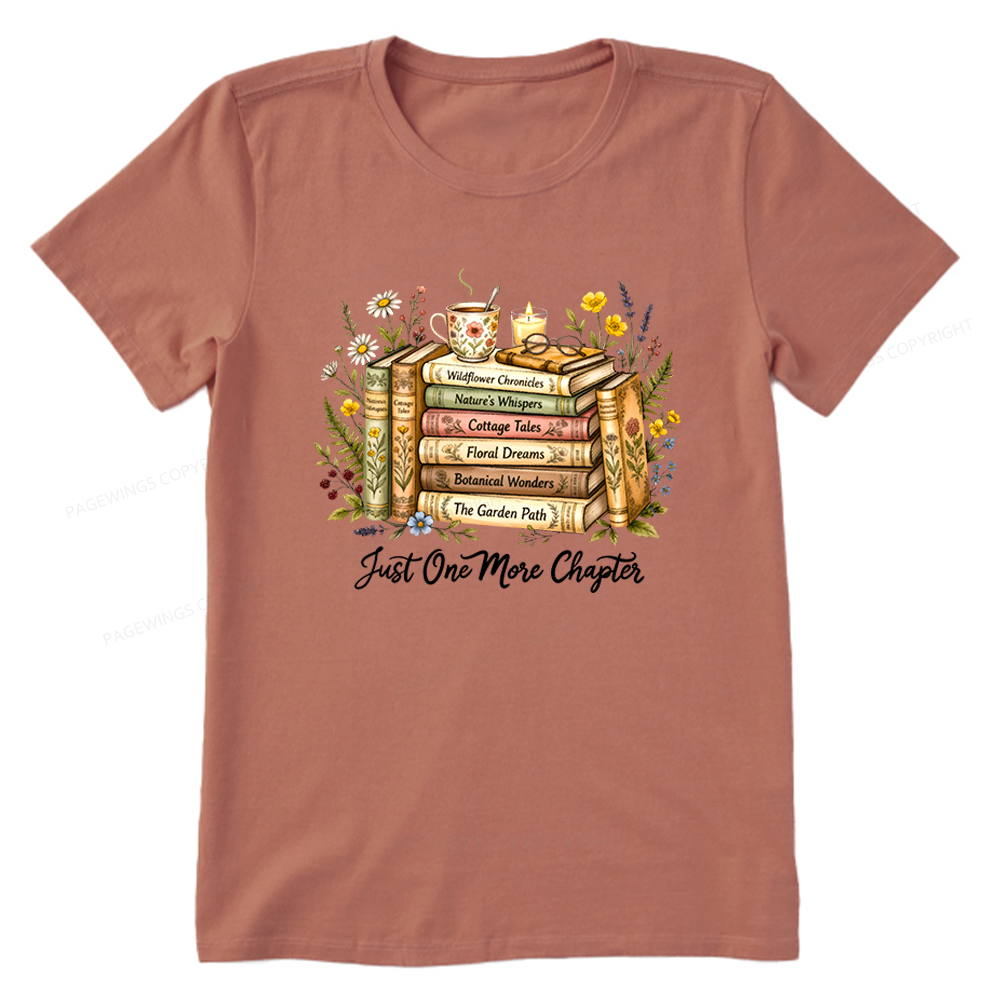 Pagewings Just One More Chapter Unisex Classic T-shirt
