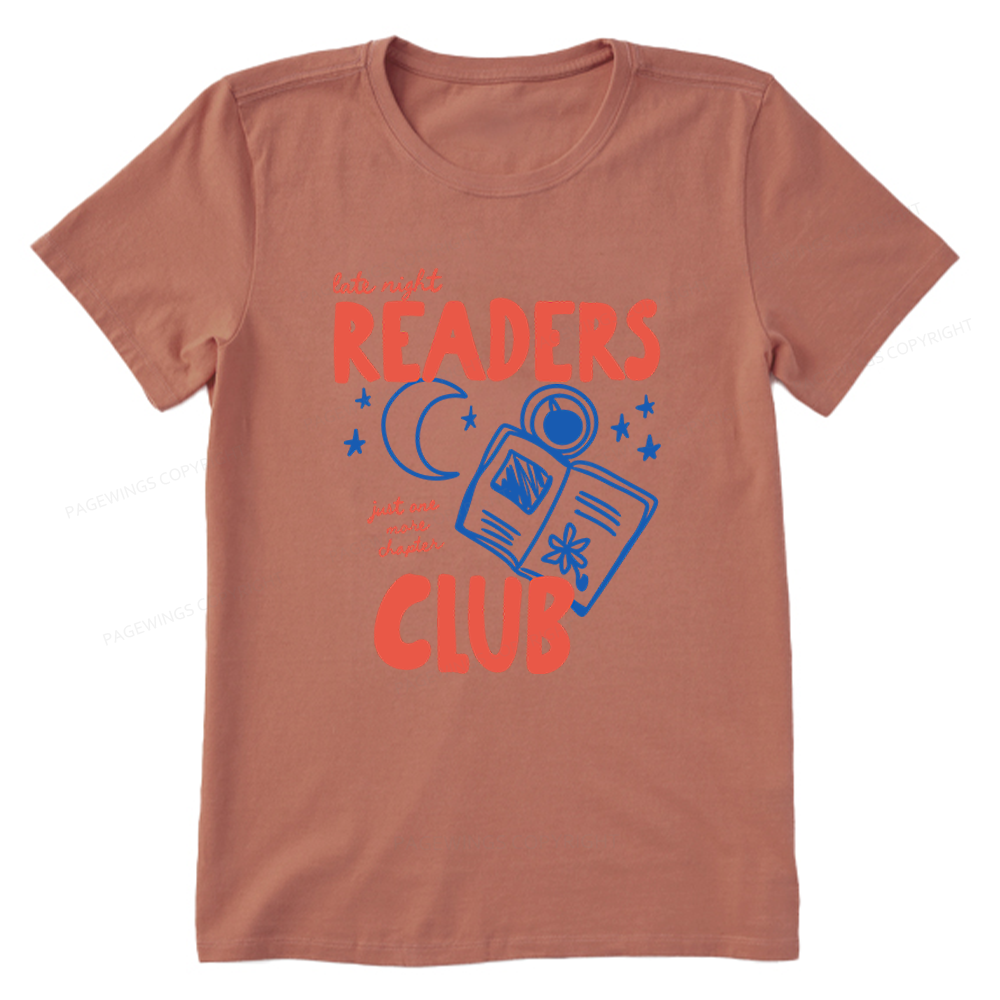 Pagewings Late Night Readers Club Unisex Classic T-shirt