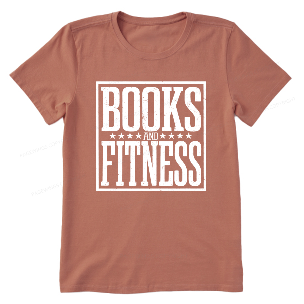 Pagewings Books And Fitness Unisex Classic T-shirt