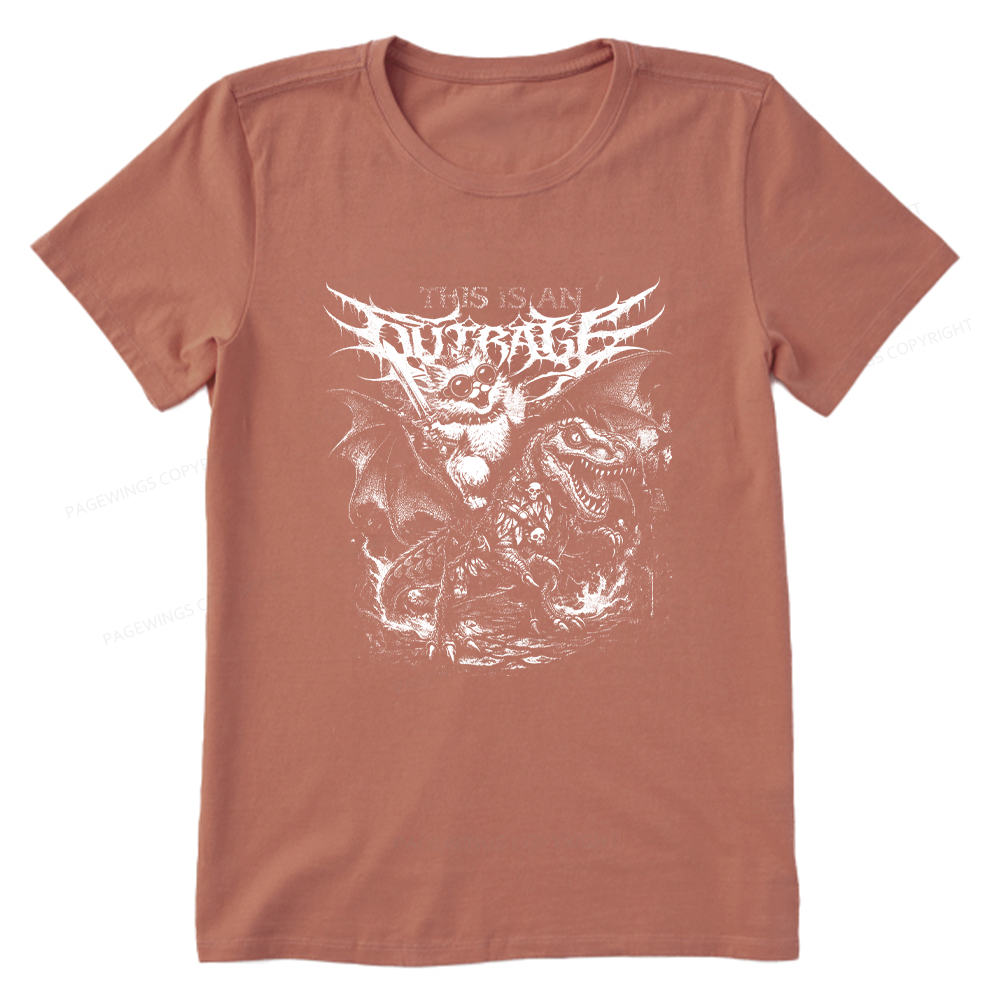 Pagewings This Is An Outrage Unisex Classic T-shirt