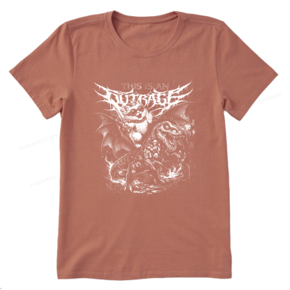 Pagewings This Is An Outrage Unisex Classic T-shirt