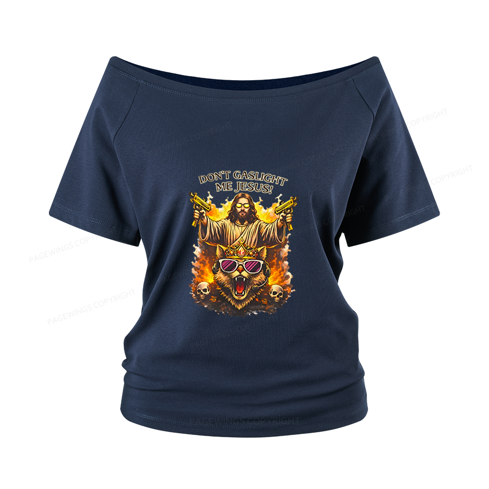 Pagewings Sci‑Fi Nerd Women Off Shoulder T-shirts