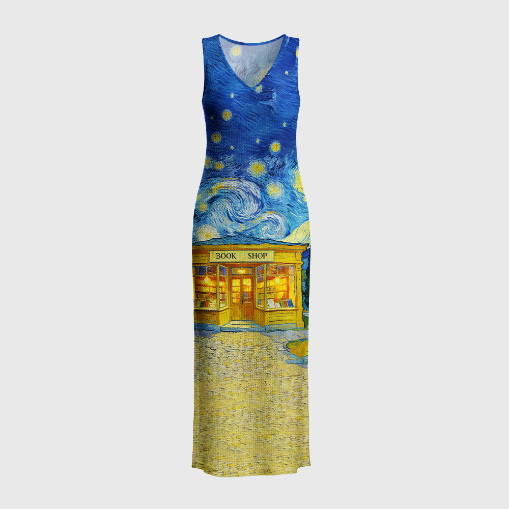 Pagewings Book Shop Crochet Maxi Dress
