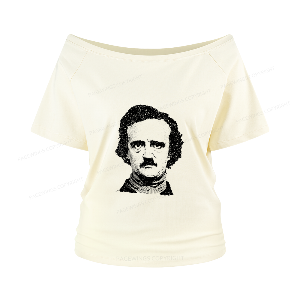 Pagewings Literature Lover Women Off Shoulder T-shirts