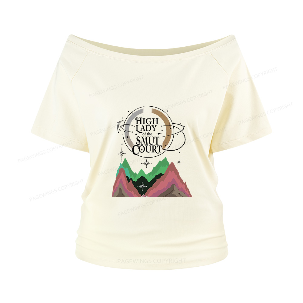 Pagewings High Lady Women Off Shoulder T-shirts
